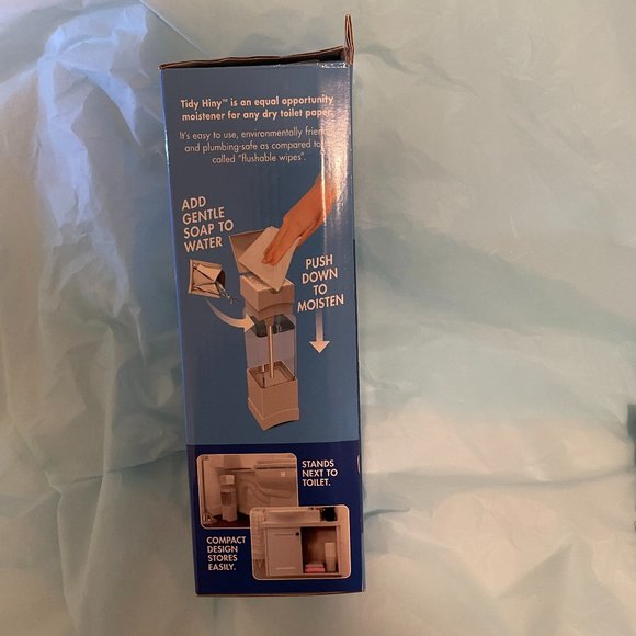 Bidet in a Bottle (Toilet Tissue Moistener) Tidy Hiny (NEW & UNUSED) - Picture 4 of 13